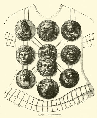 Römische Phalerae von French School