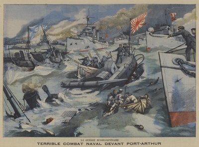 Russisch-Japanischer Krieg: Seeschlacht vor Port Arthur von French School