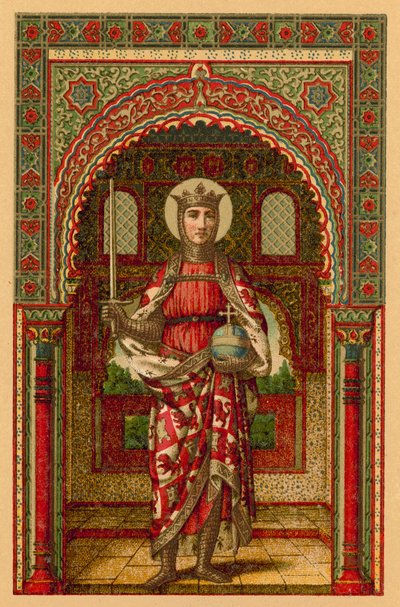 Heiliger Ferdinand, König von León und Kastilien von French School