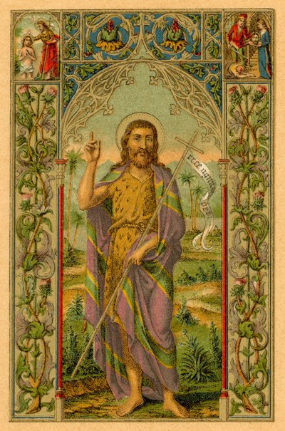 Heiliger Johannes der Täufer von French School