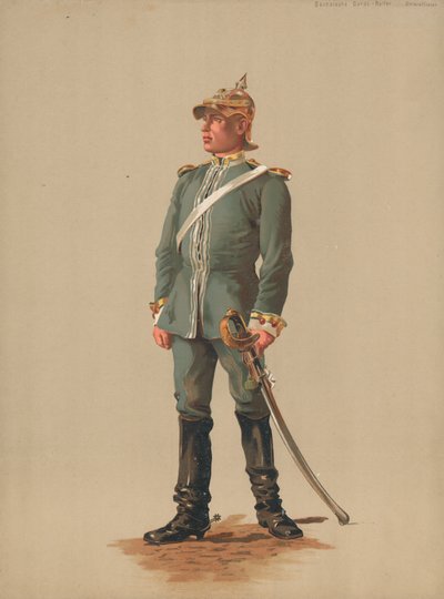 Sächsische Garde-Reiter, Unteroffizier von French School