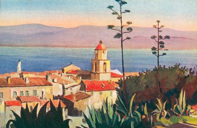 Saint Tropez: Blick auf den Golf von French School