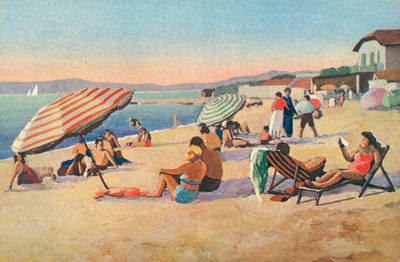 Saint Tropez: La plage de la bouillabaisse von French School