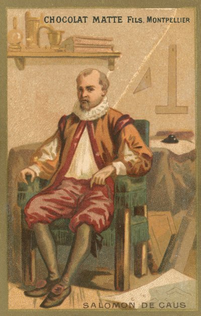 Salomon de Caus, französischer Hugenotteningenieur und Landschaftsarchitekt von French School