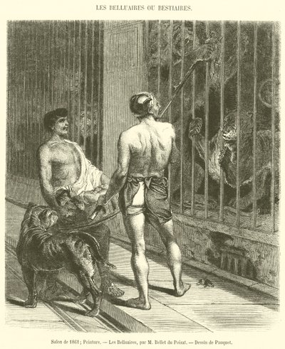 Salon von 1861, Die Belluaires von French School