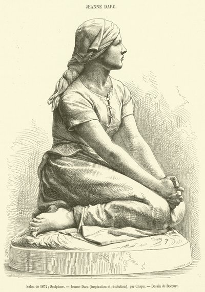 Salon von 1872, Skulptur, Jeanne d