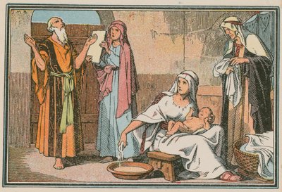 Szene aus dem Leben Jesu von French School
