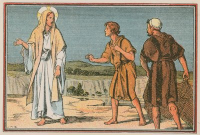 Szene aus dem Leben Jesu von French School