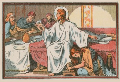 Szene aus dem Leben Jesu von French School