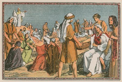 Szene aus dem Leben Jesu von French School