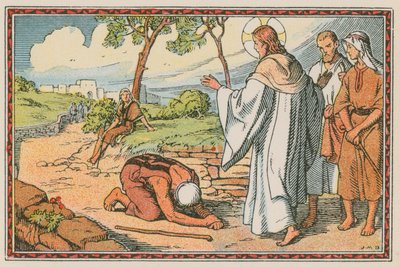 Szene aus dem Leben Jesu von French School