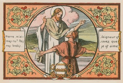 Szene aus dem Leben Jesu von French School