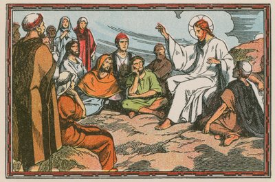 Szene aus dem Leben Jesu von French School