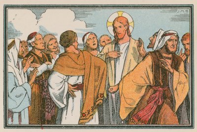 Szene aus dem Leben Jesu von French School