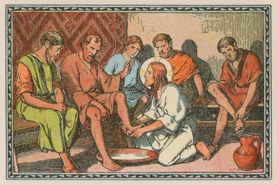 Szene aus dem Leben Jesu von French School