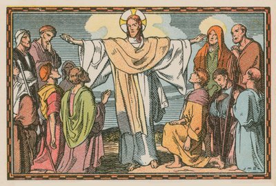 Szene aus dem Leben Jesu von French School