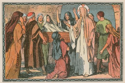 Szene aus dem Leben Jesu von French School