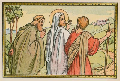 Szene aus dem Leben Jesu von French School