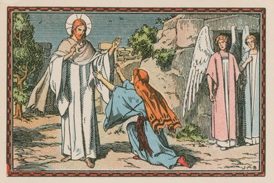 Szene aus dem Leben Jesu von French School