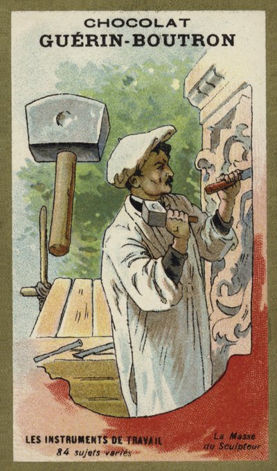 Bildhauerschlegel von French School