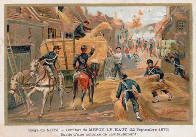Belagerung von Metz, Mercy-Le-Haut von French School