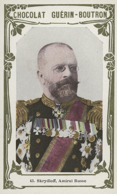 Skrydloff, russischer Admiral von French School
