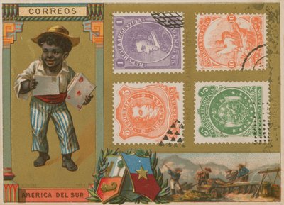 Südamerikanische Briefmarken von French School