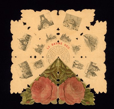 Souvenir der Weltausstellung 1889, Paris, Frankreich von French School