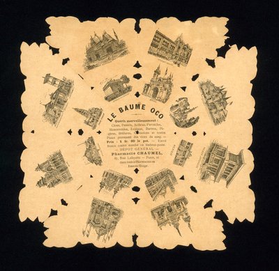 Souvenir der Weltausstellung 1889, Paris, Frankreich von French School