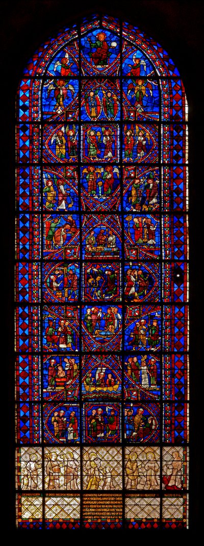 St. Apollinaire; Die Engelshierarchie von French School