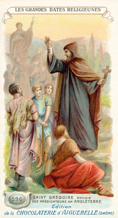 St. Gregor sendet Missionare nach England, 596 von French School