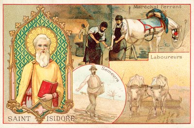 St. Isidor, Schutzpatron der Bauern und Tagelöhner von French School