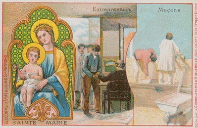 St. Maria, Unternehmer und Maurer von French School