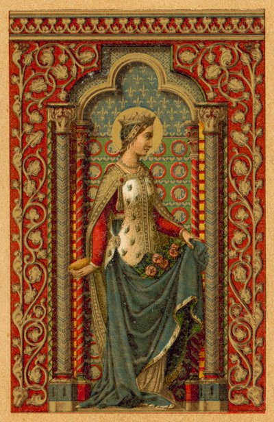 Heilige Elisabeth von Ungarn von French School