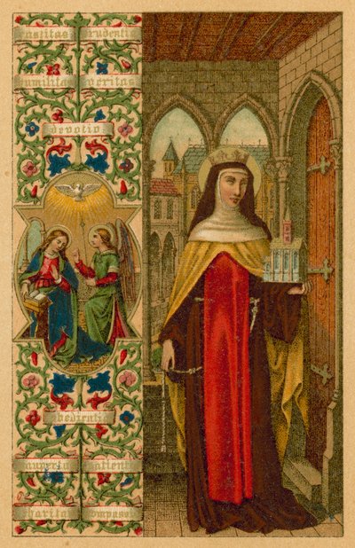 Heilige Johanna von Valois von French School