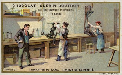 Zuckerherstellung. Dichte einstellen von French School