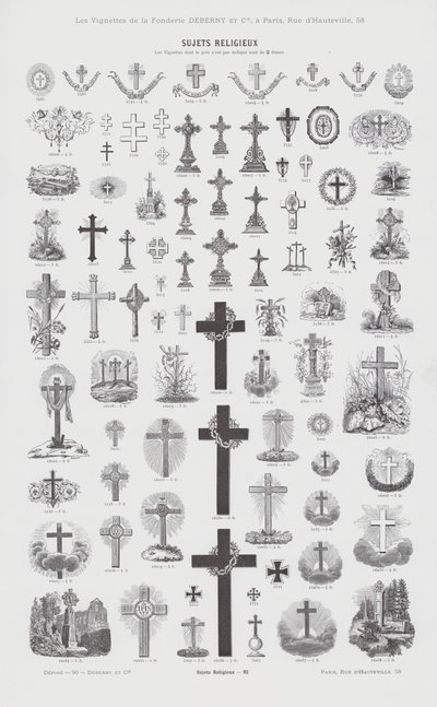 Religiöse Themen (Gravur) von French School