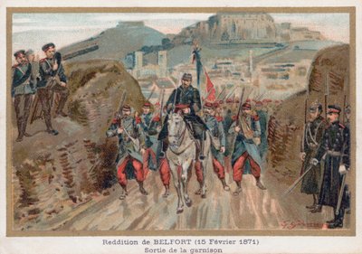 Die Kapitulation von Belfort von French School