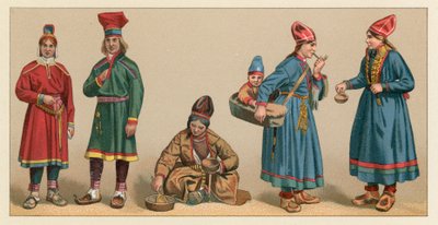 Schwedische Tracht von French School