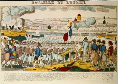 Die Schlacht von Lutzen, 2. Mai 1813 von French School