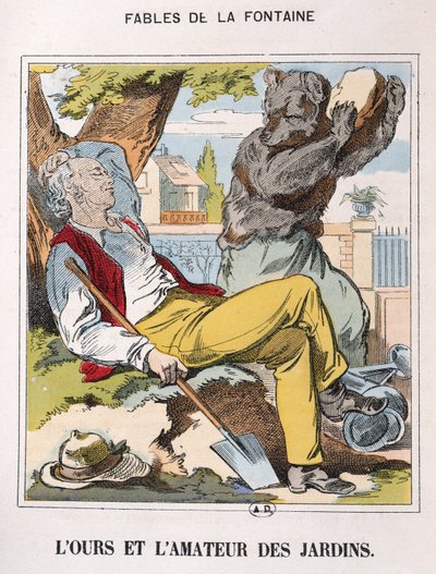 Der Bär und der Gärtner, aus 