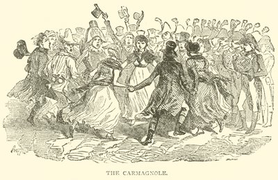 Die Carmagnole (Gravur) von French School