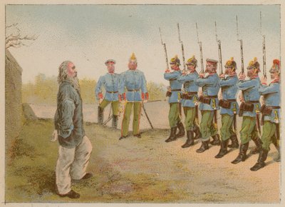 Die Hinrichtung von Francois Debergue von French School