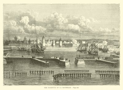 Der Hafen von La Rochelle von French School