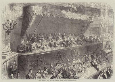 Die Kaiserloge an der Grand Opera, Paris von French School