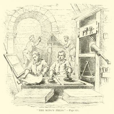 Die Druckerei des Königs von French School