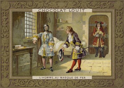 Der Mann mit der eisernen Maske von French School