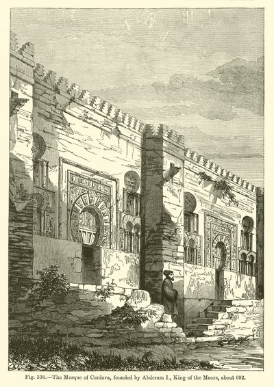 Die Moschee von Cordoba von French School
