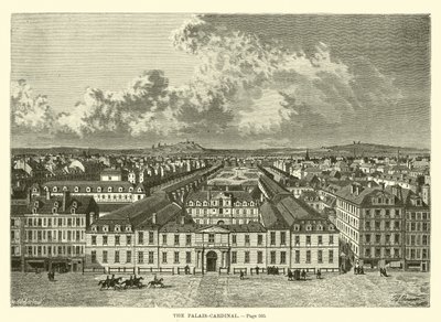 Das Palais-Cardinal von French School
