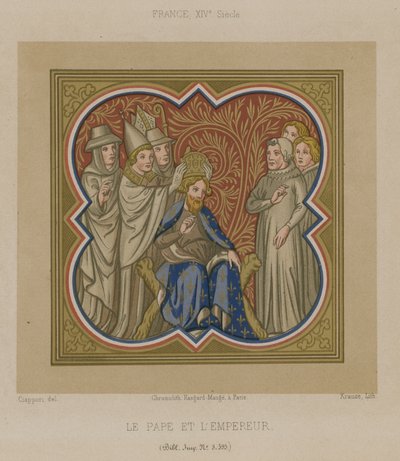 Der Papst und der Kaiser von French School